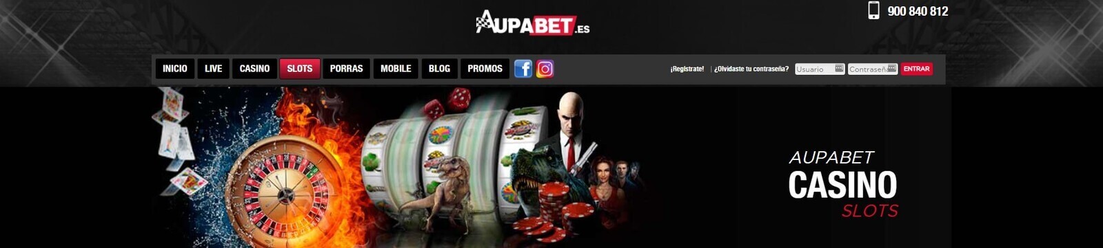 Página web de Aupabet