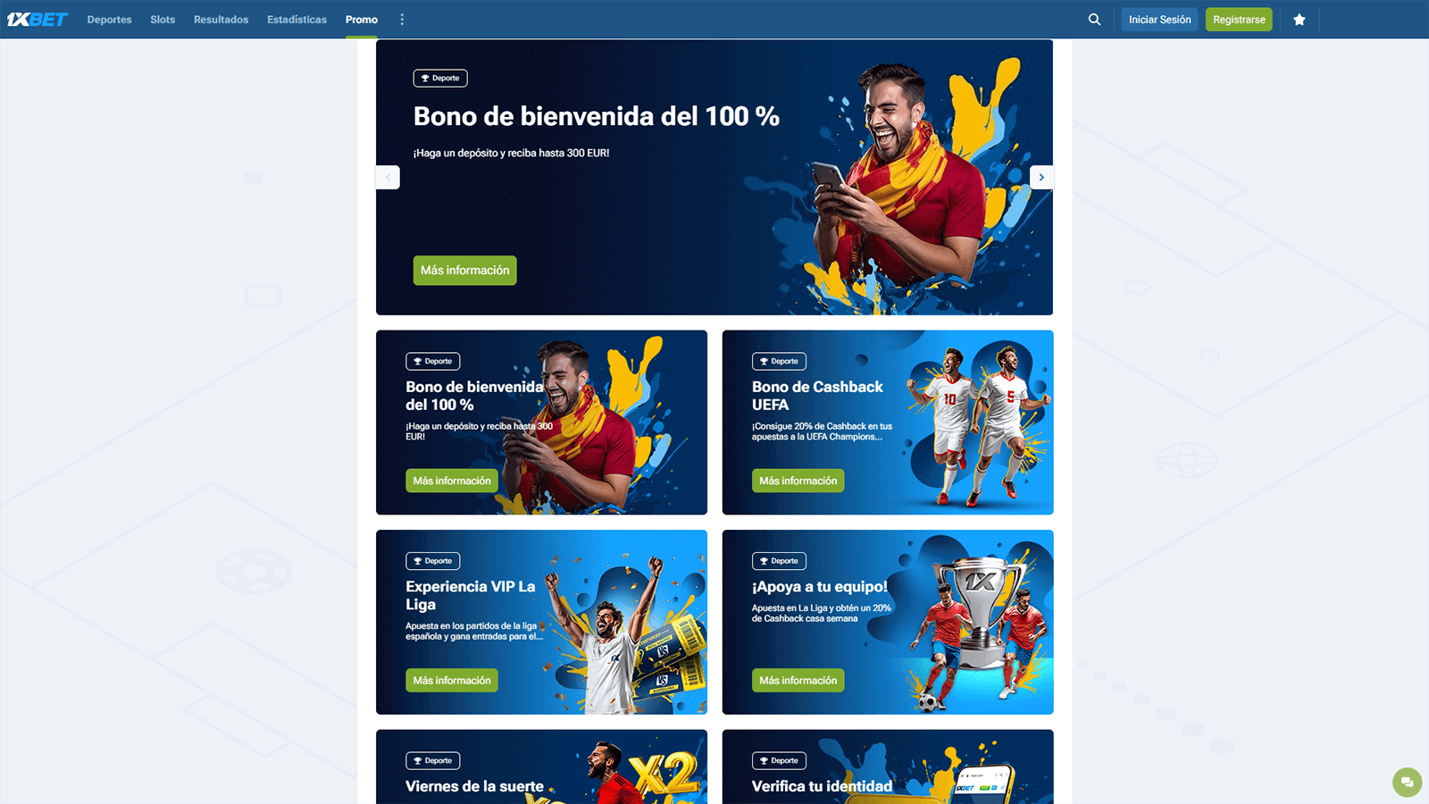 Bonos y Promociones del Casino 1xBet