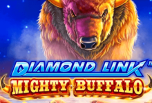 logo diamond link mighty buffalo green tube
