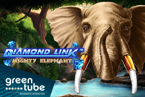 logo diamond link mighty elephant greentube