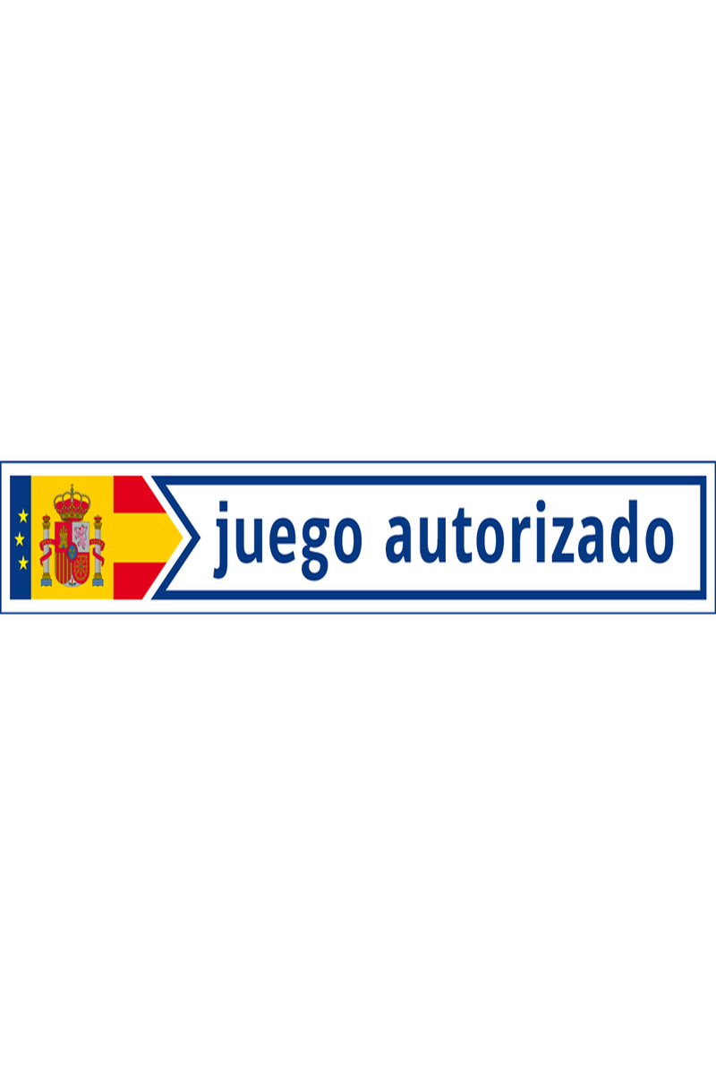 logo juego autorizado stretched