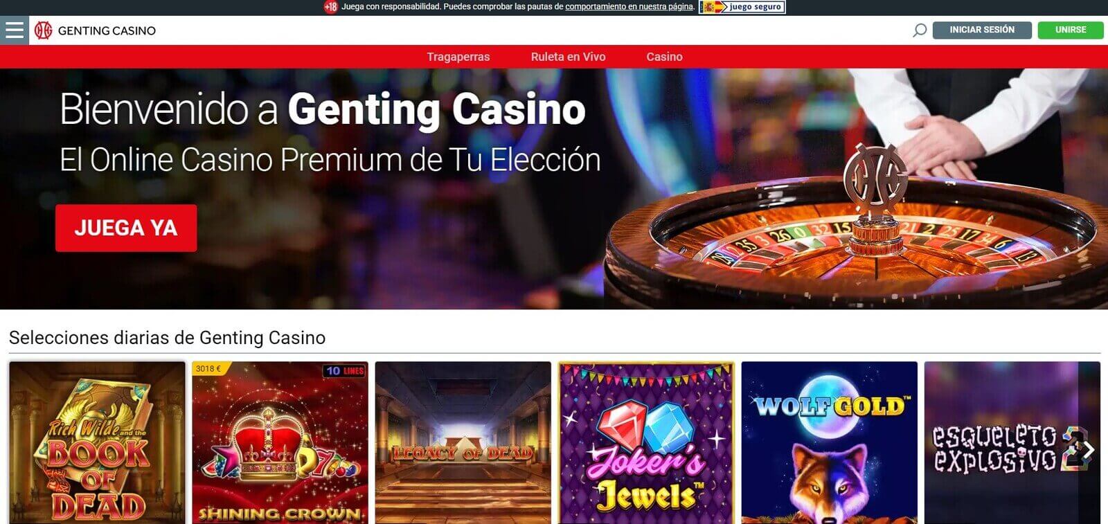 Reseña de Genting Casino online en España