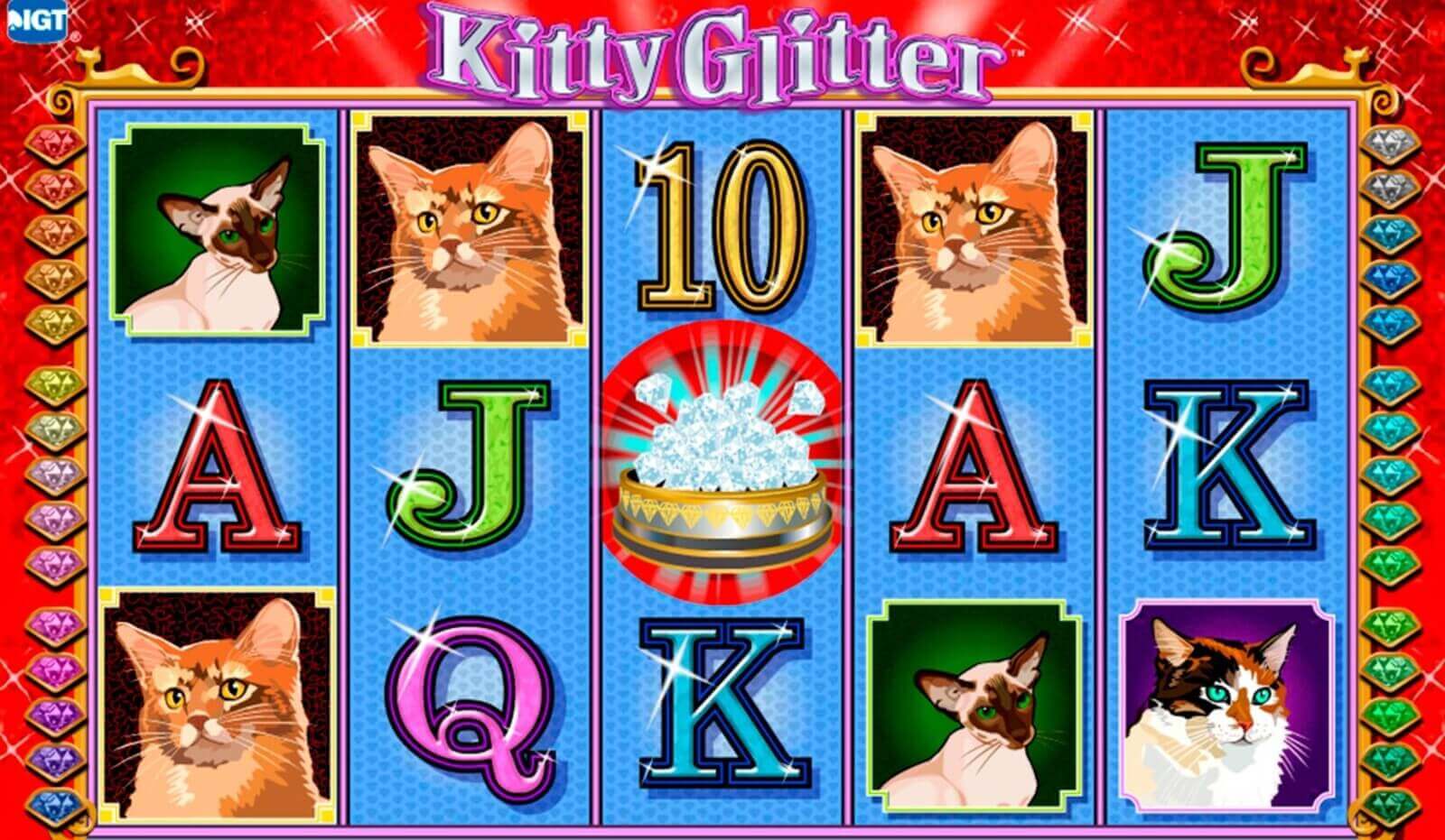 Tragaperras Kitty Glitter de IGT