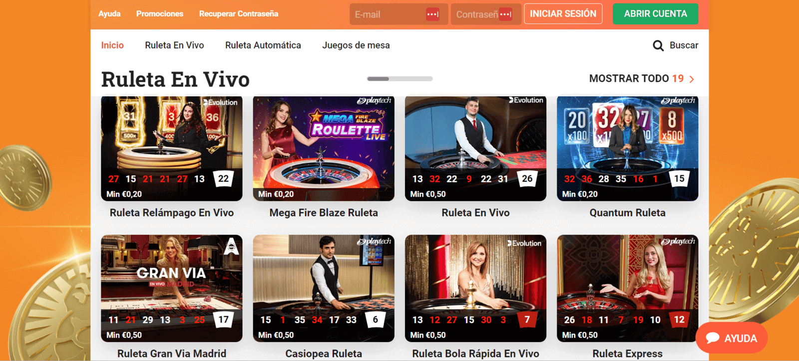 Reseña de casino Leo Vegas   mejor casino en vivo en LeoVegas online