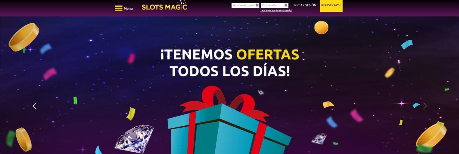 Entrar a SlotsMagic casino online en España
