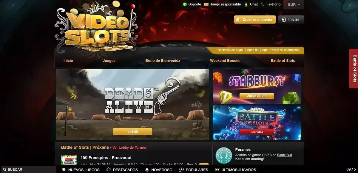 videoslots casino espana neosurf